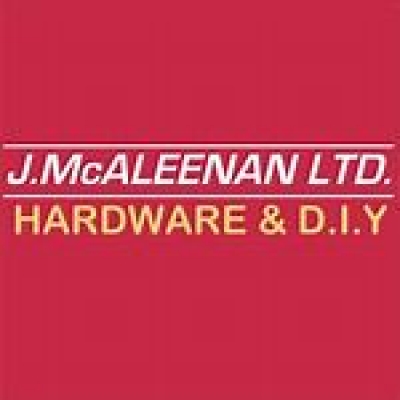 J. McALEENAN Ltd. HARDWARE & DIY.